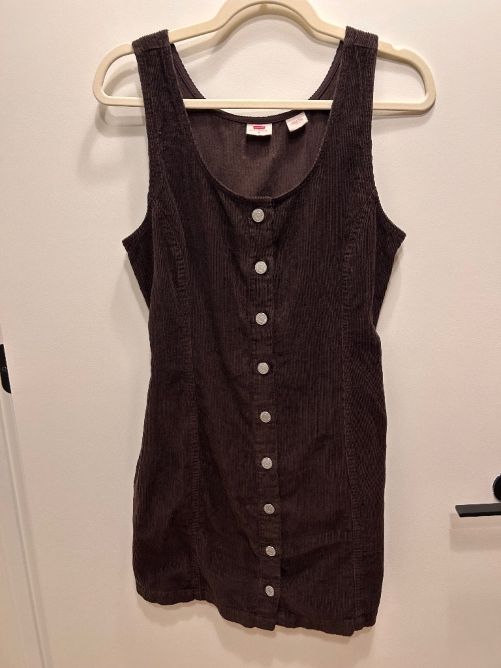 Levi's Corduroy Button Down Mini Dress